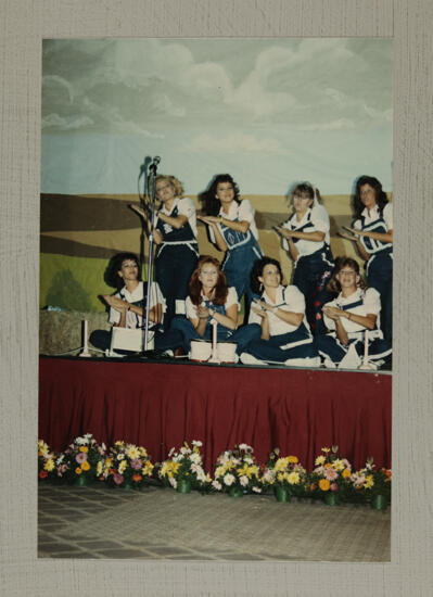 Washboard Band Performing at Convention Photograph, July 6-10, 1986 (image)