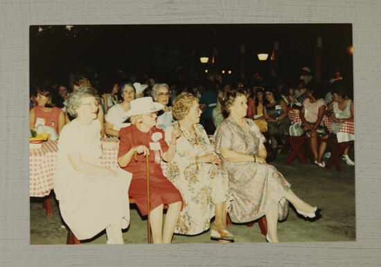 Pugh, Moore, Benninghoven, and Williamson at Convention Picnic Photograph, July 6-10, 1986 (image)