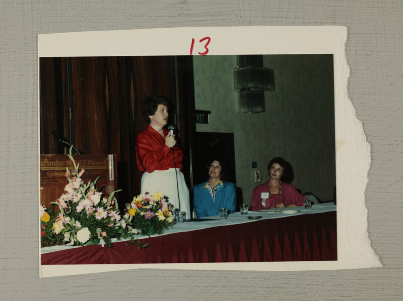 Women in the Orwellian Decade Convention Panel Photograph, July 6-10, 1986 (Image)