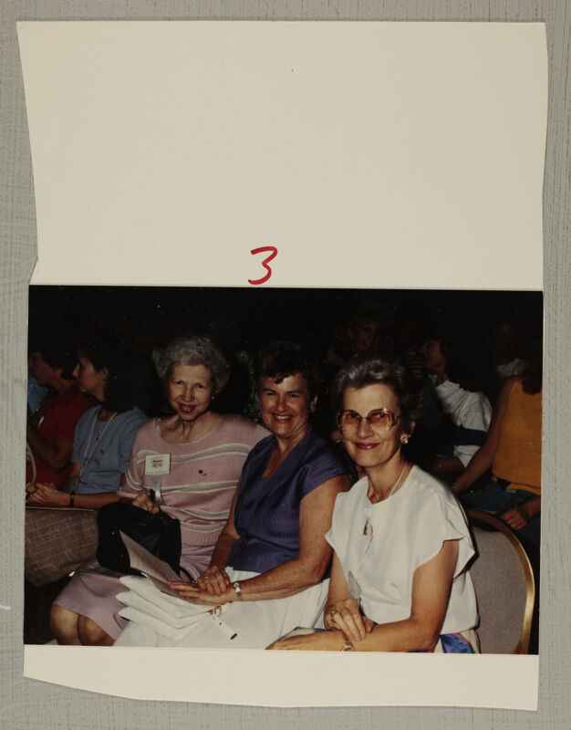 Three Phi Mus at Convention Session Photograph, July 6-10, 1986 (Image)