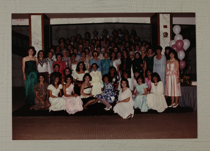 Unidentified Area Convention Attendees Photograph, July 6-10, 1986 (Image)