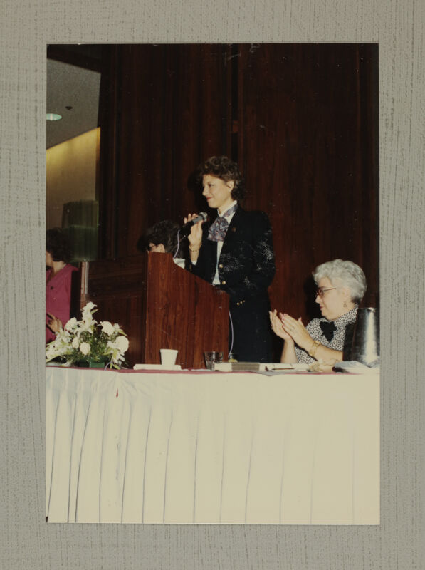 Pam Wadsworth Installed as President at Convention Photograph, July 6-10, 1986 (Image)
