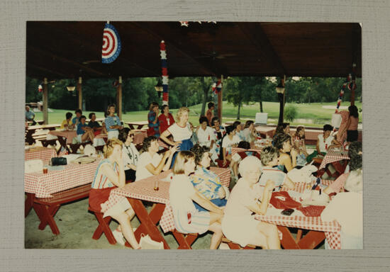 Phi Mus at Convention Picnic Photograph 2, July 6-10, 1986 (image)