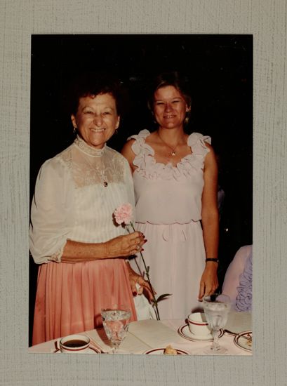 Irene Glassbrooks and Pam Day at Convention Photograph, June 30-July 5, 1984 (image)