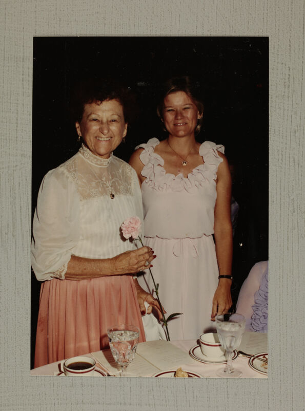 Irene Glassbrooks and Pam Day at Convention Photograph, June 30-July 5, 1984 (Image)
