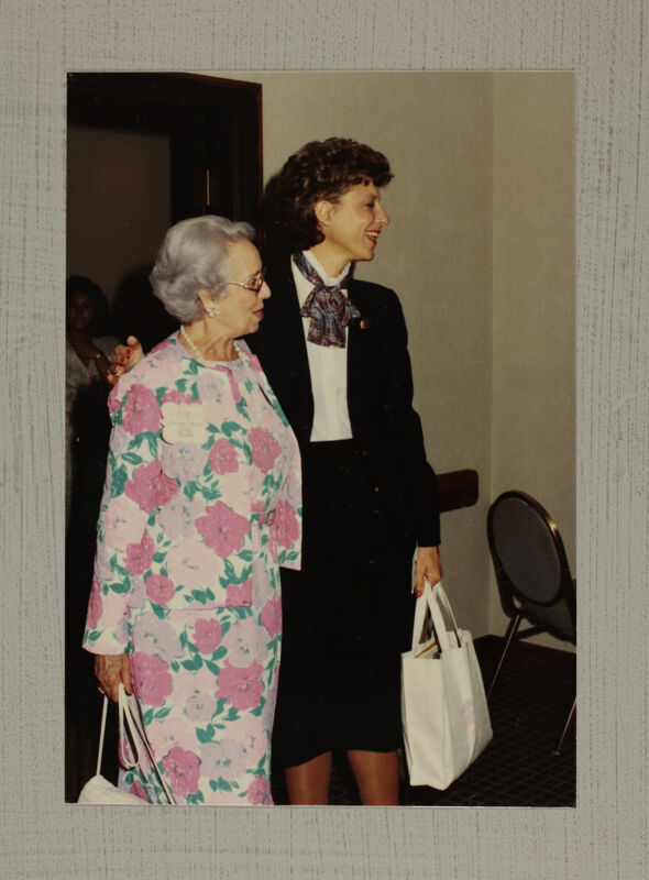 Polly Freear and Pam Wadsworth at Convention Photograph, July 6-10, 1986 (Image)