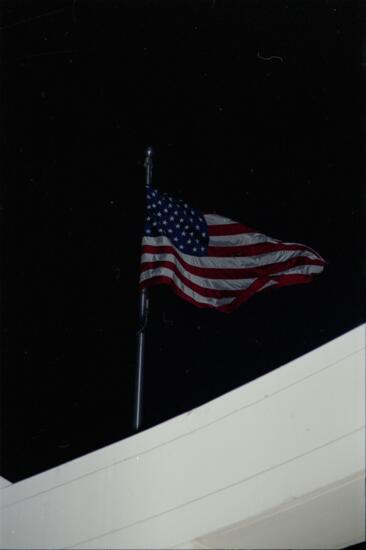 John Fitzgerald Kennedy Memorial Flag Negative 1, July 6-10, 1986 (image)