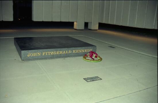 John Fitzgerald Kennedy Memorial Negative 2, July 6-10, 1986 (image)