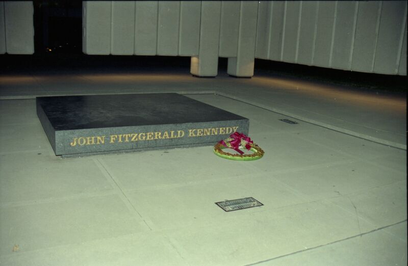 John Fitzgerald Kennedy Memorial Negative 2, July 6-10, 1986 (Image)
