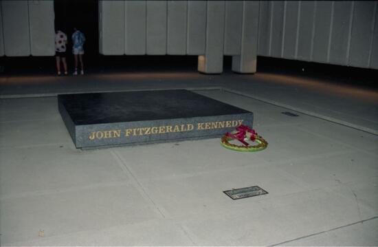 John Fitzgerald Kennedy Memorial Negative 1, July 6-10, 1986 (image)