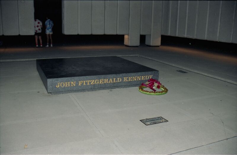 John Fitzgerald Kennedy Memorial Negative 1, July 6-10, 1986 (Image)