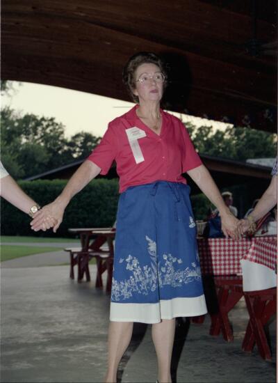 Virginia at Convention Picnic Negative 1, July 6-10, 1986 (image)