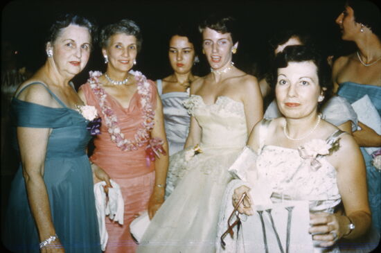 Phi Mus in Formal Wear at Convention Slide, June 24-30, 1956 (image)