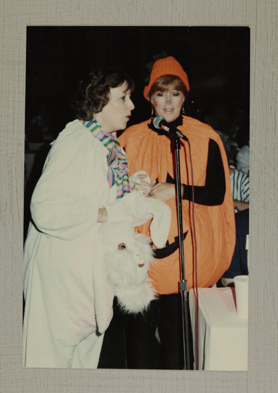 Dusty Manson and Unidentified in Costumes at Convention Photograph 1, July 1-5, 1988 (Image)