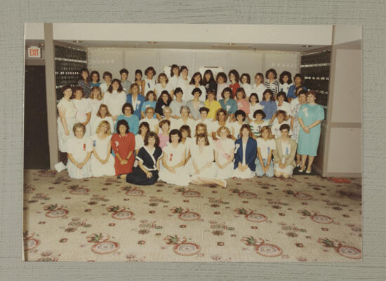 Gamma Area Convention Attendees Photograph, July 1-5, 1988 (image)