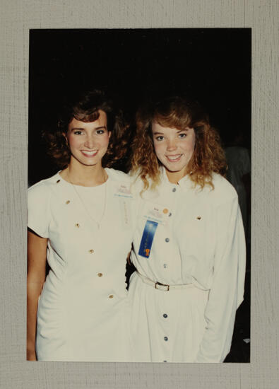 Julia Cook and Kim Martin at Convention Photograph, July 1-5, 1988 (image)