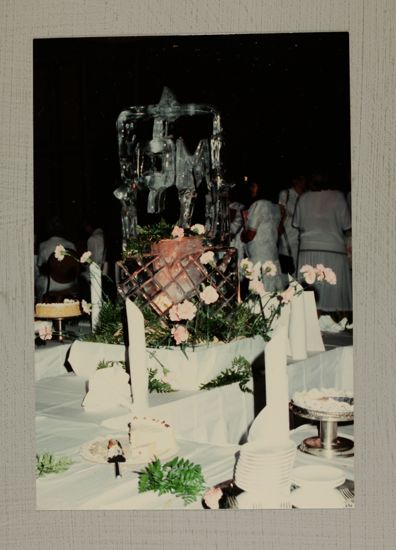 Convention Dessert Reception Ice Sculpture Photograph, July 1-5, 1988 (image)