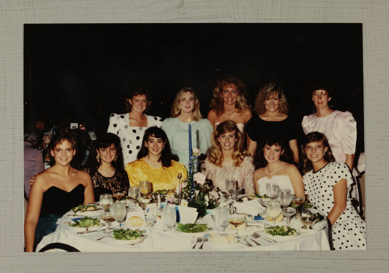 Group of 11 at Convention Banquet Photograph, July 1-5, 1988 (Image)
