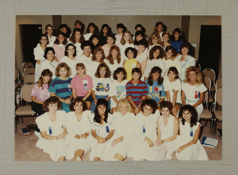 Epsilon Area Convention Attendees Photograph, July 1-5, 1988 (Image)