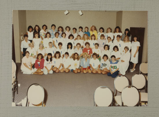 Sigma Area Convention Attendees Photograph, July 1-5, 1988 (image)