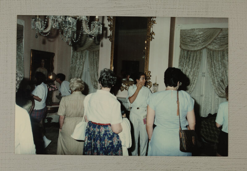 Phi Mus Tour Philomathean Room Photograph 1, July 1-5, 1988 (Image)