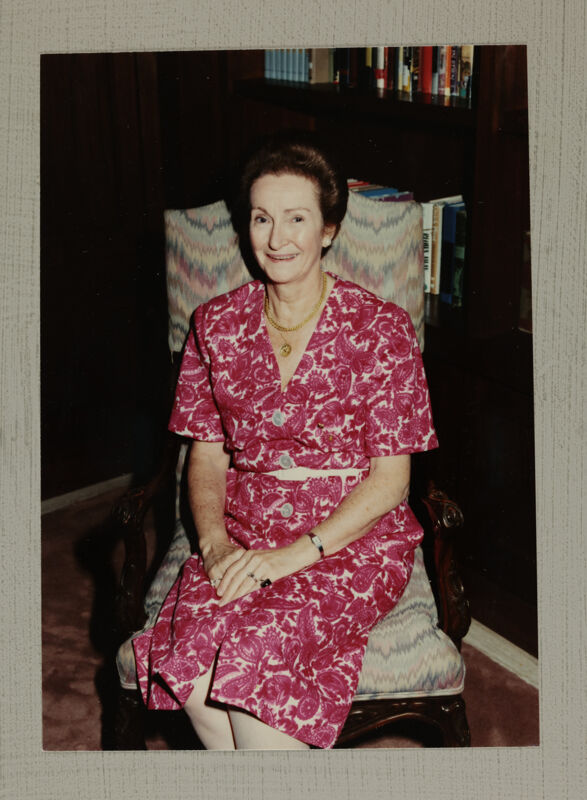 Virginia Zoerb at Convention Photograph, July 1-5, 1988 (Image)