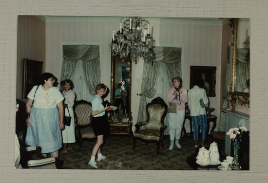 Phi Mus Tour Philomathean Room Photograph 4, July 1-5, 1988 (image)