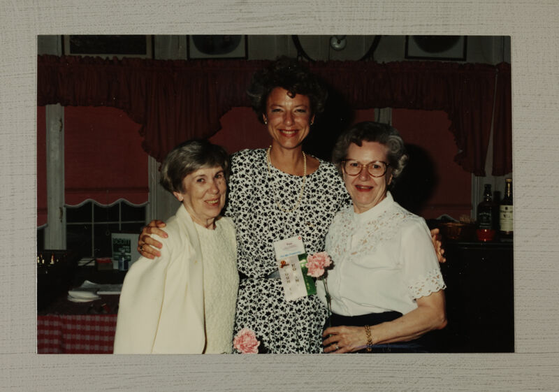 Peterson, Wadsworth, and Pugh at Convention Photograph, July 1-5, 1988 (Image)