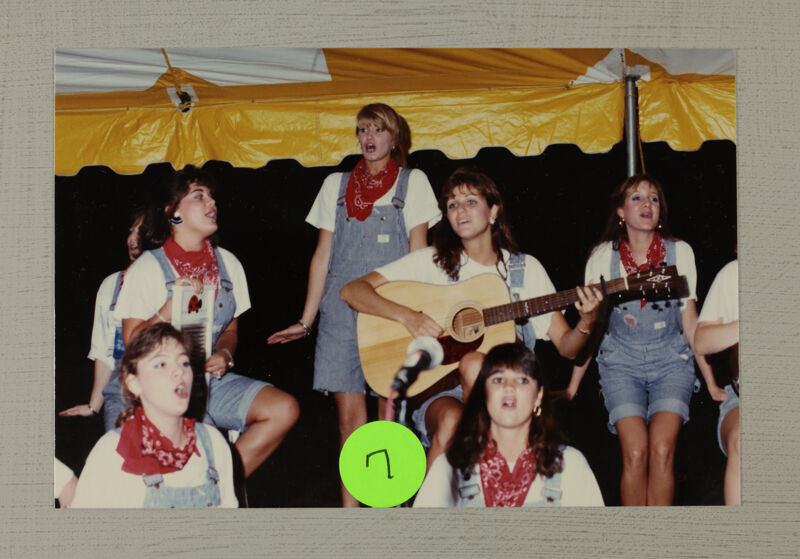 Washboard Band Performing at Convention Photograph 3, July 1-5, 1988 (Image)