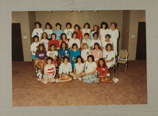 Kappa Area Convention Attendees Photograph, July 1-5, 1988 (image)