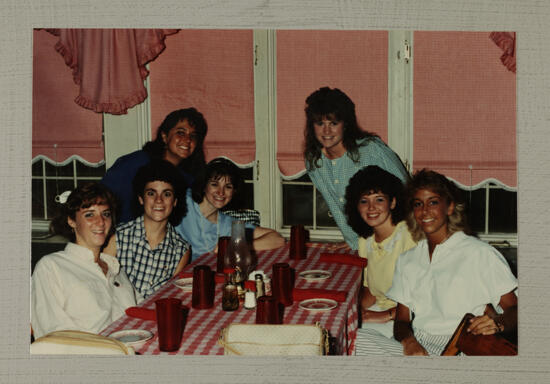 Group of Seven at Convention Picnic Photograph, July 1-5, 1988 (image)