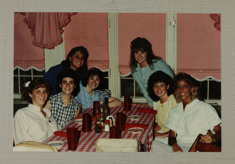 Group of Seven at Convention Picnic Photograph, July 1-5, 1988 (Image)