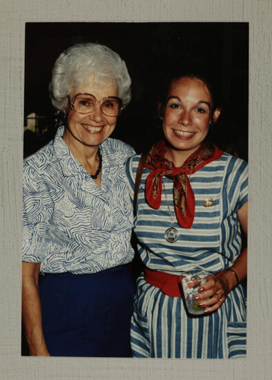 Dorothy Campbell and Maurene Kershner at Convention Photograph, July 1-5, 1988 (image)