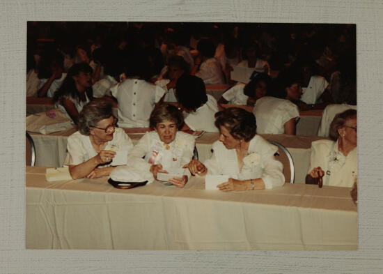 Pugh, Peterson, and Williamson in Convention Session Photograph, July 6-9, 1990 (image)