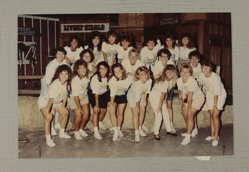 Collegians in Convention T-Shirts Photograph, July 6-9, 1990 (Image)