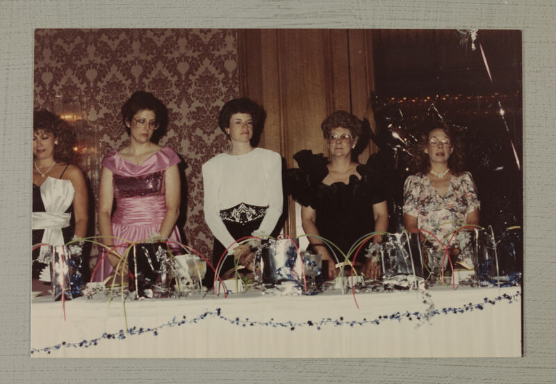 King, Judah, Ryan, Litter, and Kerscher at Carnation Banquet Photograph, July 6-9, 1990 (Image)