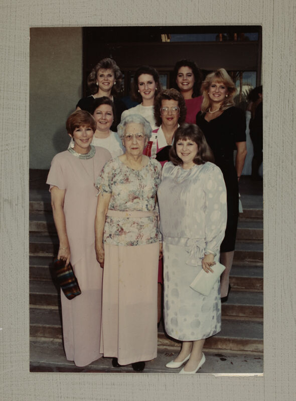 Group of Nine at Convention Photograph, July 6-9, 1990 (Image)