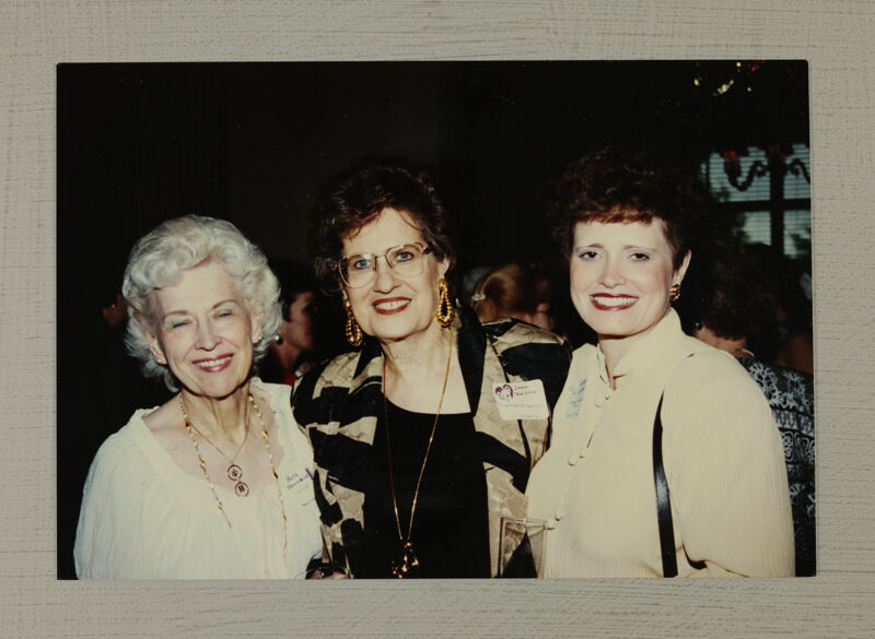 Hauschild, Wallem, and Garland at Convention Photograph, July 1-4, 1994 (Image)