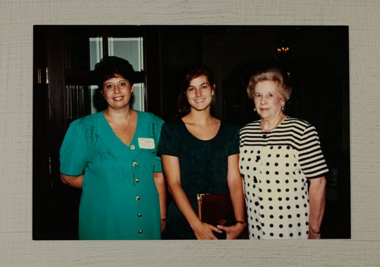 Daugherty, Unidentified, and Williamson at Convention Photograph, July 1-4, 1994 (image)