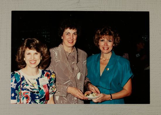 Morgan, King, and Unidentified at Convention Photograph, July 1-4, 1994 (image)