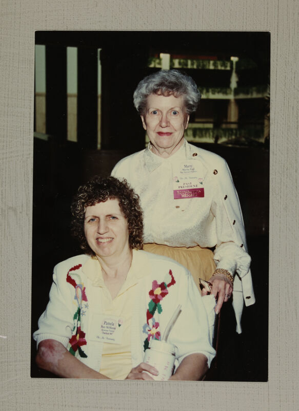 Martha Pugh and Pamela McManus at Convention Photograph, July 1-4, 1994 (Image)