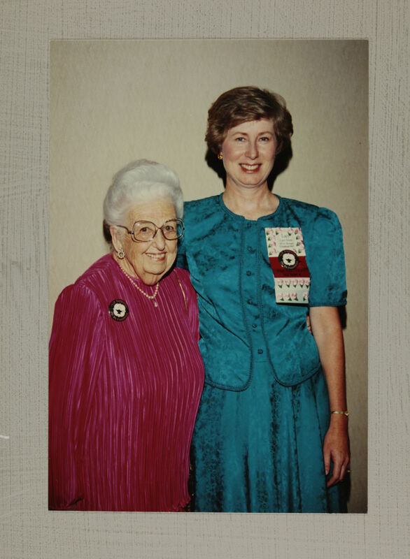Leona Hughes and Lucy Stone at Convention Photograph, July 1-4, 1994 (Image)