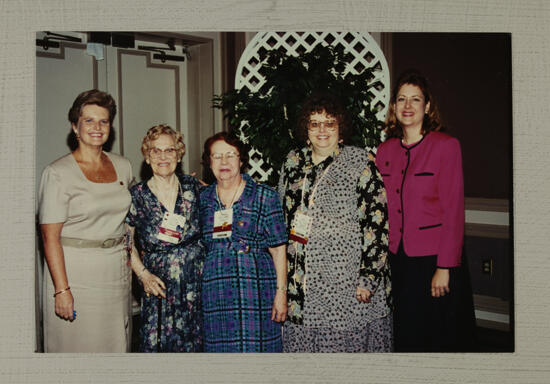 King, Guggs, Clackburn, Nedeoner, and Judah at Convention Photograph, July 1-4, 1994 (image)