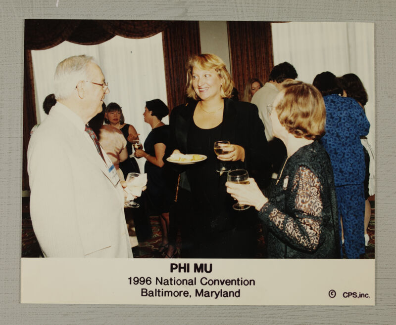 Phi Mus and Guests at Convention Reception Photograph, July 4-8, 1996 (Image)