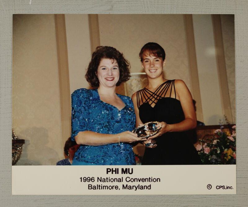 Frances Mitchelson and Convention Award Winner Photograph 1, July 4-8, 1996 (Image)