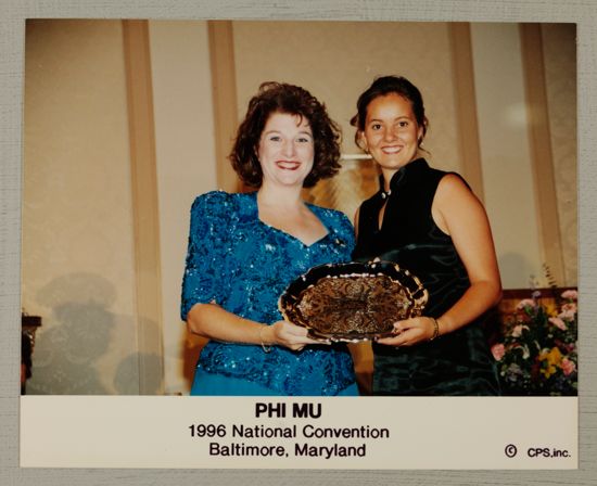 Frances Mitchelson and Convention Award Winner Photograph 2, July 4-8, 1996 (image)