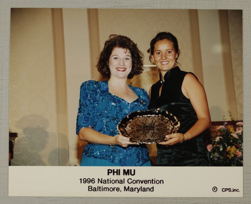 Frances Mitchelson and Convention Award Winner Photograph 2, July 4-8, 1996 (Image)