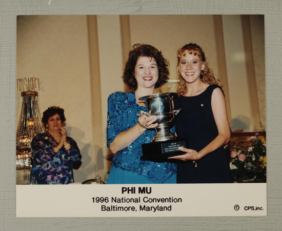 Frances Mitchelson and Convention Award Winner Photograph 3, July 4-8, 1996 (image)