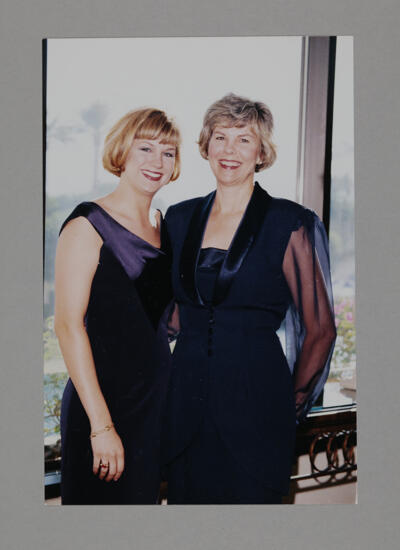 Two Phi Mus in Formal Wear at Convention Photograph 1, July 3-5, 1998 (image)