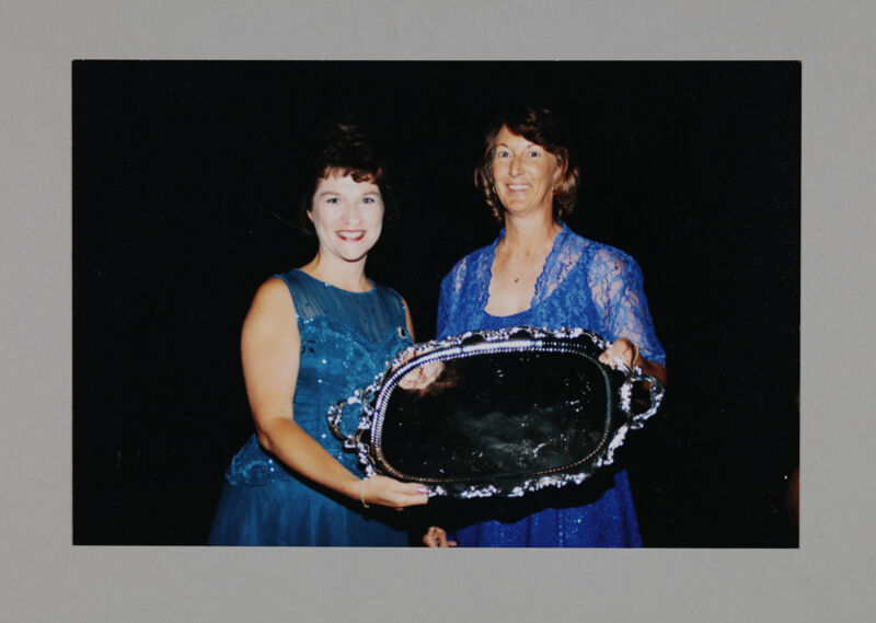 Frances Mitchelson and Unidentified with Convention Award Photograph 7, July 3-5, 1998 (Image)
